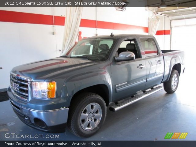 2012 GMC Sierra 1500 SLE Crew Cab in Stealth Gray Metallic