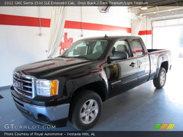 2012 GMC Sierra 1500 SLE Extended Cab in Onyx Black