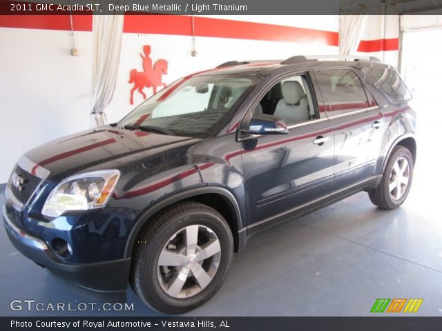 2011 GMC Acadia SLT in Deep Blue Metallic