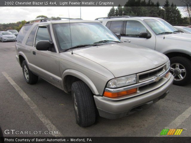 2002 Chevrolet Blazer LS 4x4 in Light Pewter Metallic