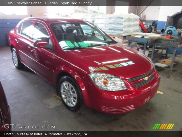 2009 Chevrolet Cobalt LT Sedan in Sport Red