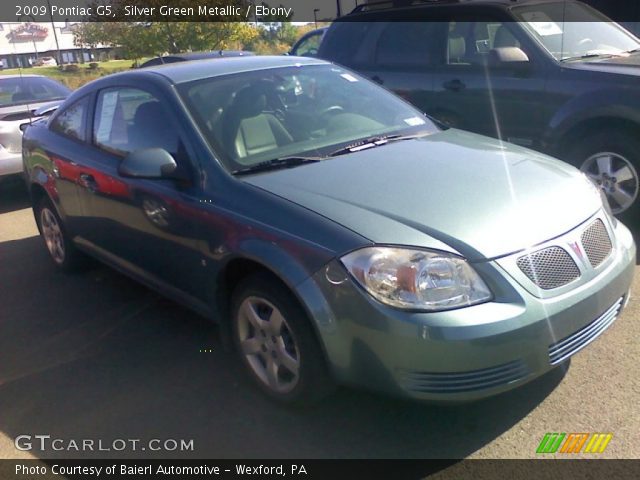 2009 Pontiac G5  in Silver Green Metallic
