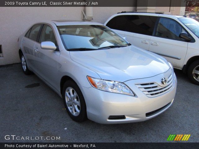 2009 Toyota Camry LE in Classic Silver Metallic