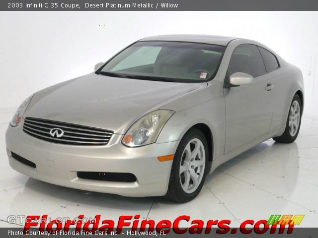 2003 Infiniti G 35 Coupe in Desert Platinum Metallic