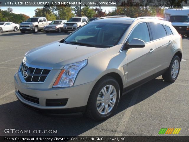 2012 Cadillac SRX Luxury in Gold Mist Metallic