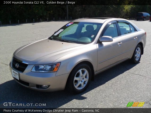 2006 Hyundai Sonata GLS V6 in Golden Beige