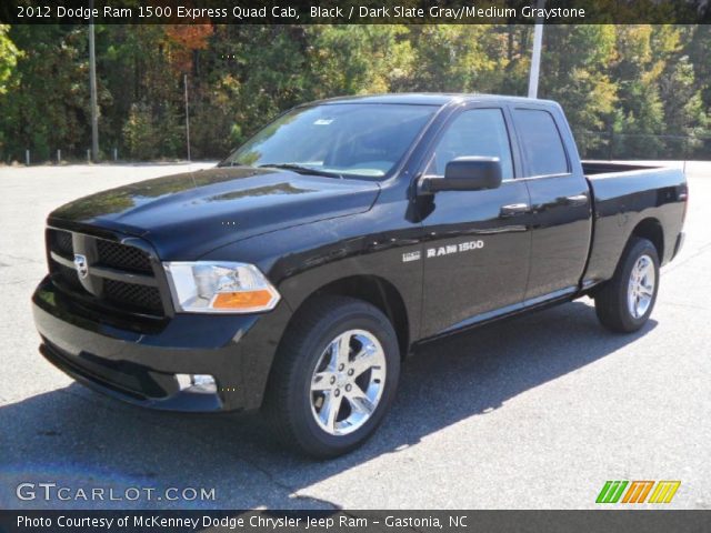 2012 Dodge Ram 1500 Express Quad Cab in Black