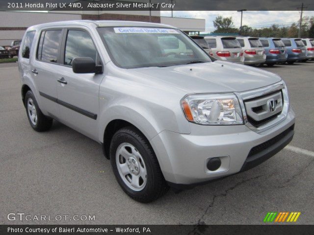 2011 Honda Pilot LX 4WD in Alabaster Silver Metallic