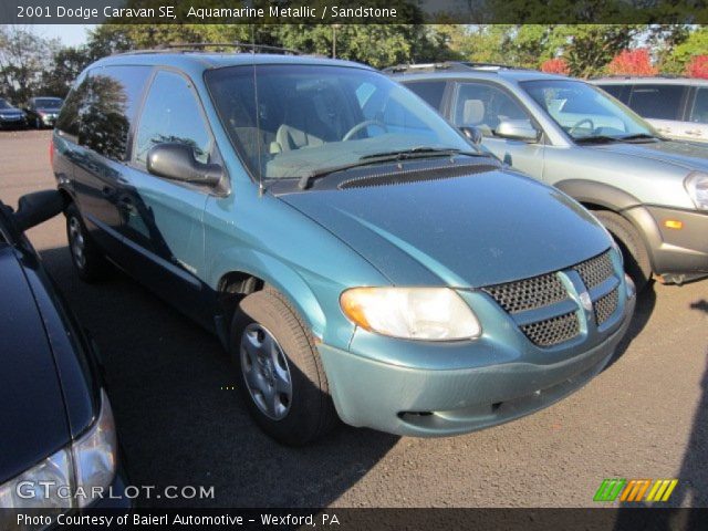 2001 Dodge Caravan SE in Aquamarine Metallic