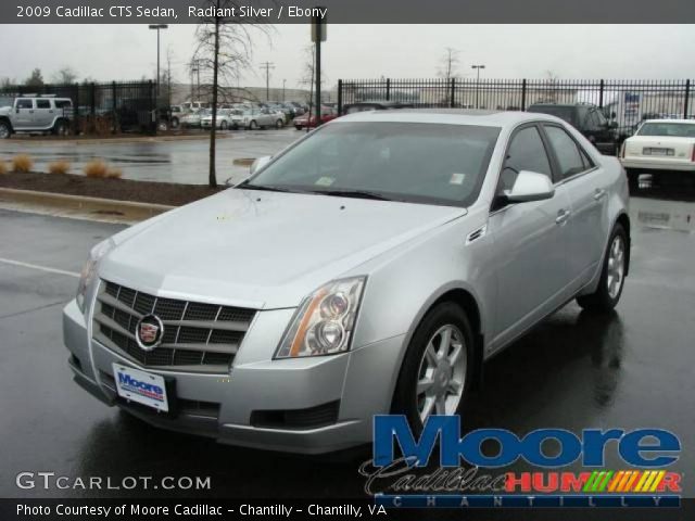 2009 Cadillac CTS Sedan in Radiant Silver