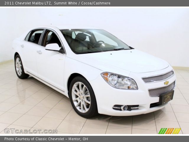 2011 Chevrolet Malibu LTZ in Summit White