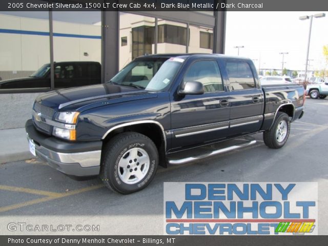 2005 Chevrolet Silverado 1500 LT Crew Cab 4x4 in Dark Blue Metallic