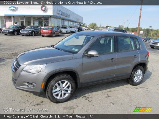 2011 Volkswagen Tiguan S 4Motion in Alpine Gray Metallic