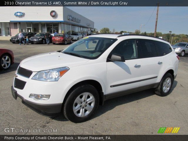 2010 Chevrolet Traverse LS AWD in Summit White