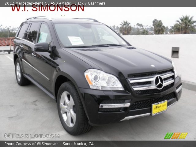 2012 Mercedes-Benz GL 450 4Matic in Black