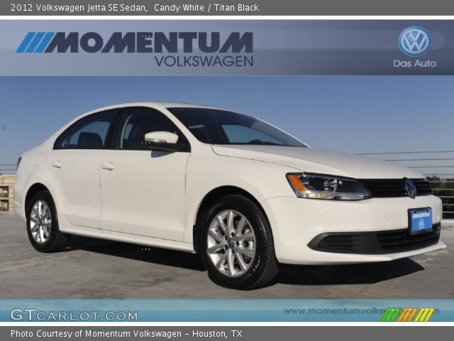 2012 Volkswagen Jetta SE Sedan in Candy White