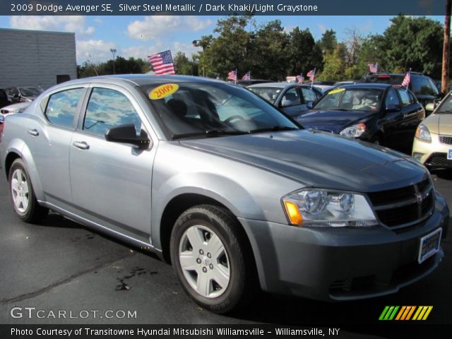 2009 Dodge Avenger SE in Silver Steel Metallic