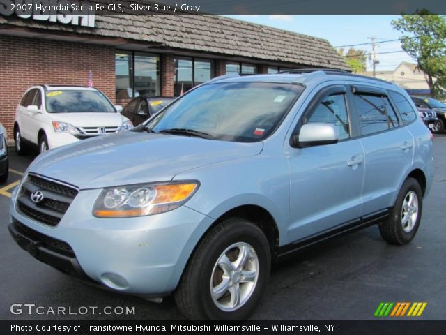 2007 Hyundai Santa Fe GLS in Silver Blue