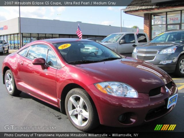 2007 Mitsubishi Eclipse GS Coupe in Ultra Red Pearl