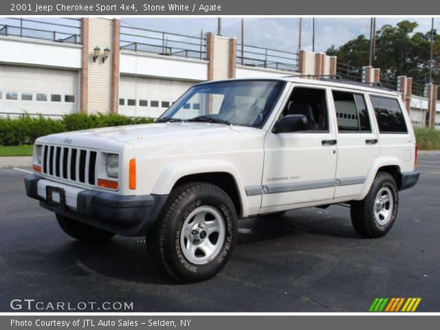 2001 Jeep Cherokee Sport 4x4 in Stone White