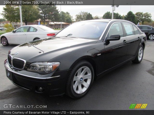 2006 BMW 7 Series 750Li Sedan in Jet Black