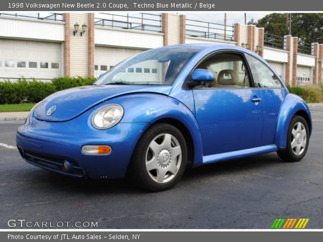 1998 Volkswagen New Beetle 2.0 Coupe in Techno Blue Metallic