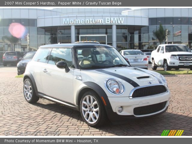 2007 Mini Cooper S Hardtop in Pepper White