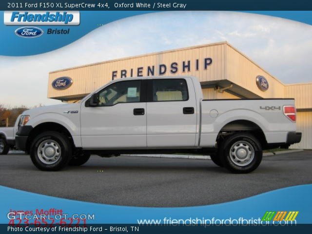 2011 Ford F150 XL SuperCrew 4x4 in Oxford White