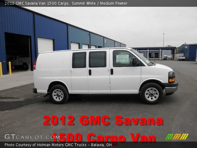 2012 GMC Savana Van 1500 Cargo in Summit White