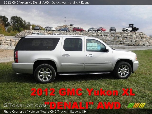 2012 GMC Yukon XL Denali AWD in Quicksilver Metallic