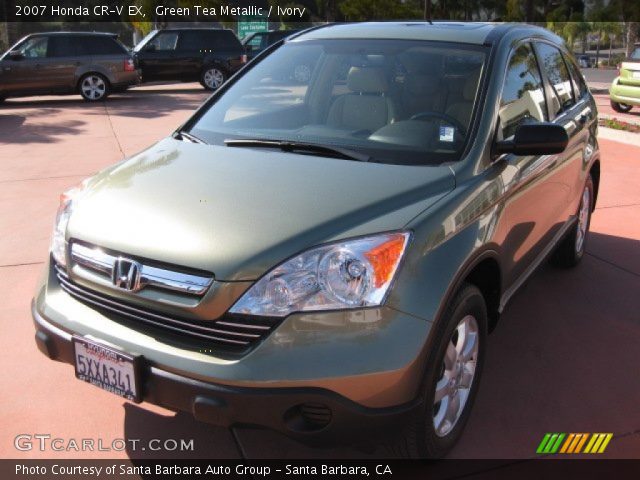 2007 Honda CR-V EX in Green Tea Metallic