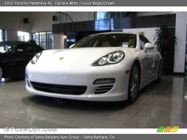 2012 Porsche Panamera 4S in Carrara White