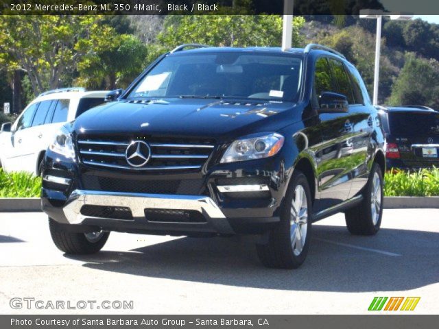 2012 Mercedes-Benz ML 350 4Matic in Black