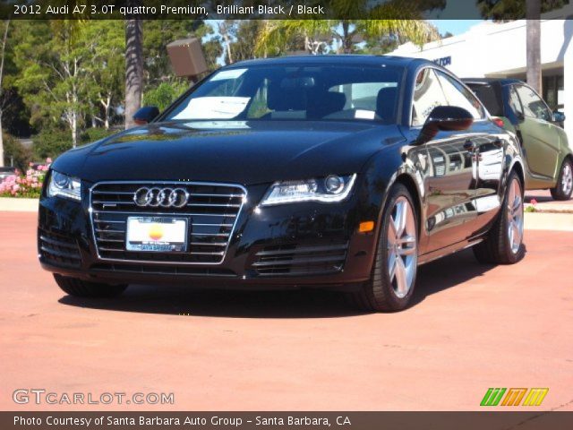 2012 Audi A7 3.0T quattro Premium in Brilliant Black