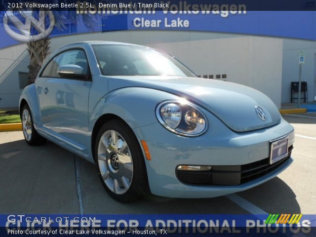 2012 Volkswagen Beetle 2.5L in Denim Blue