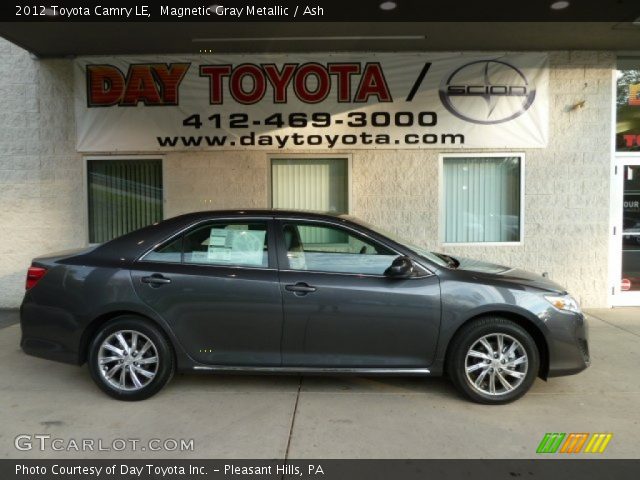 2012 Toyota Camry LE in Magnetic Gray Metallic