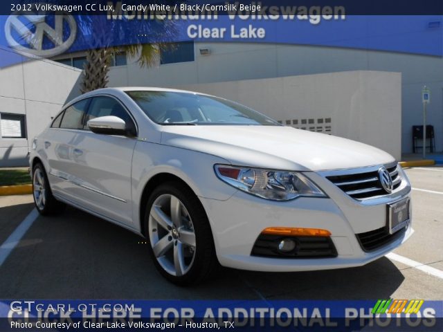 2012 Volkswagen CC Lux in Candy White