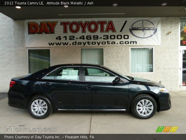 2012 Toyota Camry LE in Attitude Black Metallic