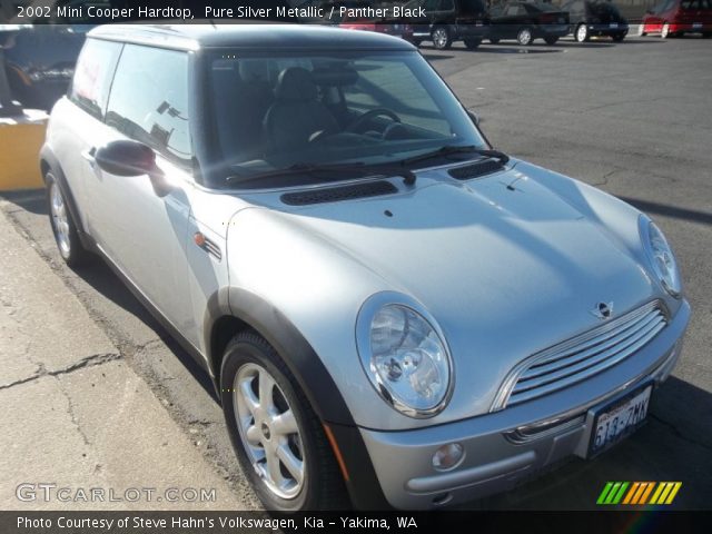 2002 Mini Cooper Hardtop in Pure Silver Metallic