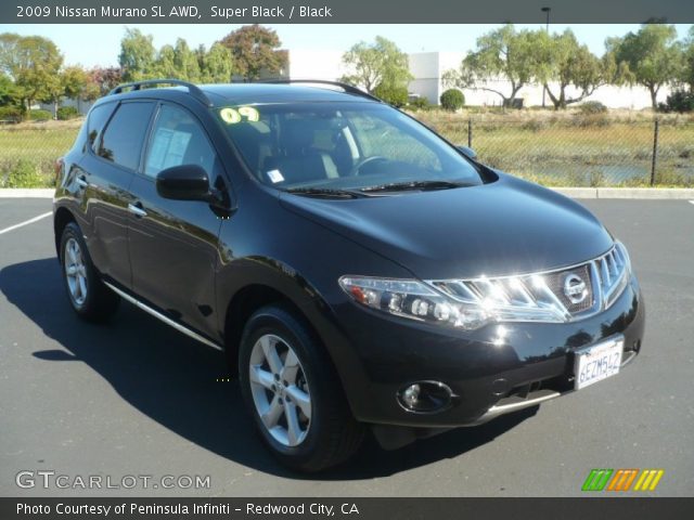 2009 Nissan Murano SL AWD in Super Black