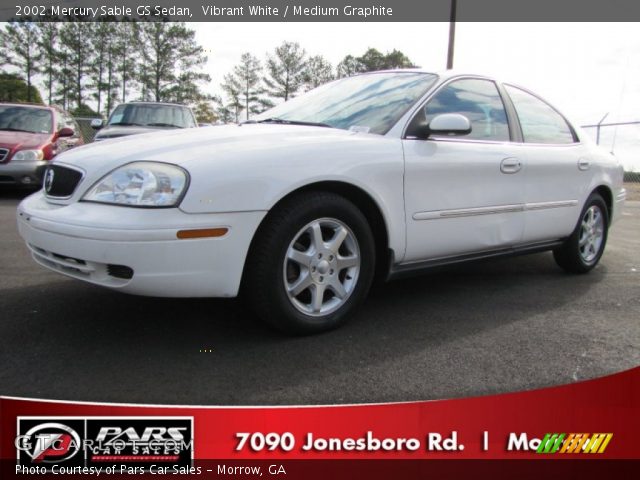 2002 Mercury Sable GS Sedan in Vibrant White