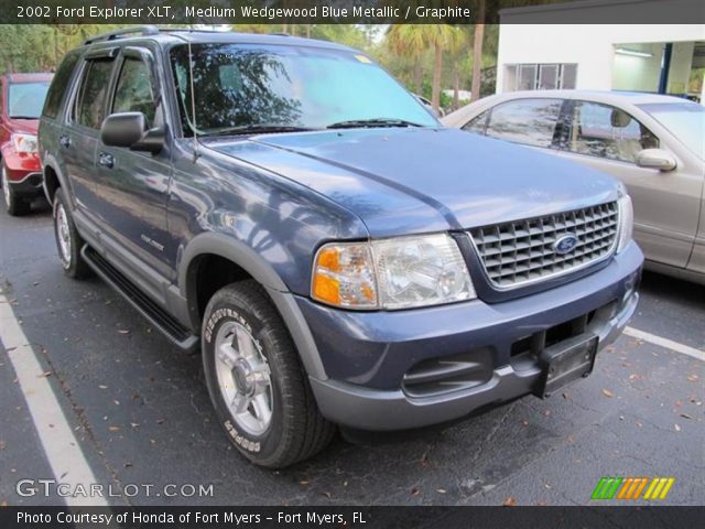 2002 Ford Explorer XLT in Medium Wedgewood Blue Metallic