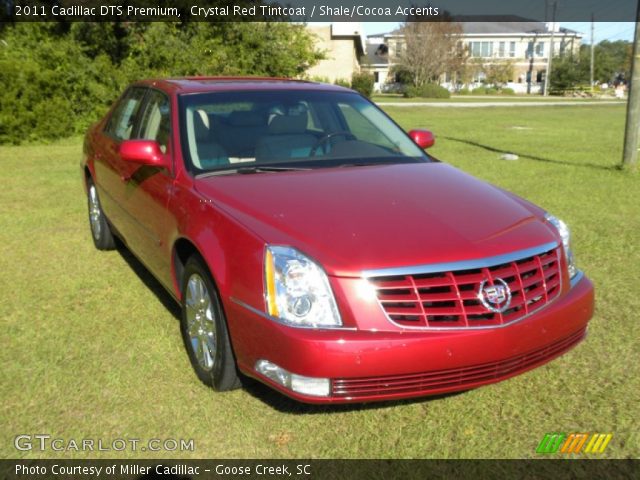 2011 Cadillac DTS Premium in Crystal Red Tintcoat