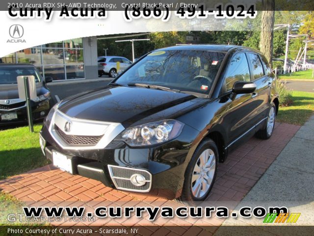 2010 Acura RDX SH-AWD Technology in Crystal Black Pearl. Click to see ...