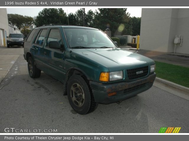 1996 Isuzu Rodeo S 4x4 in Viridian Green Pearl