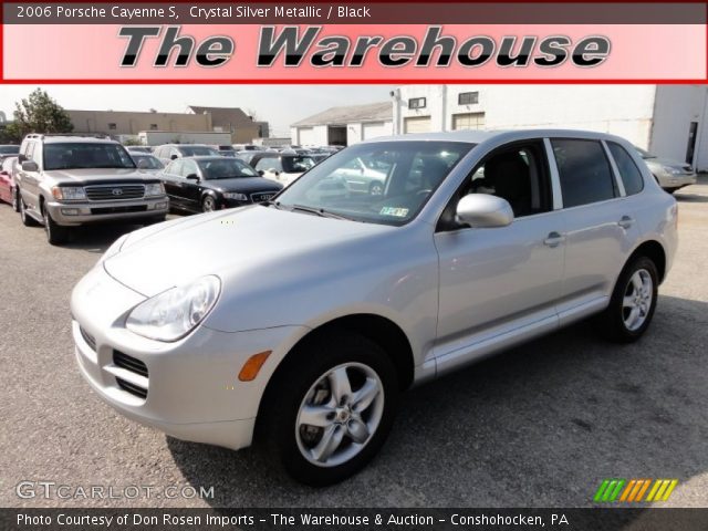 2006 Porsche Cayenne S in Crystal Silver Metallic