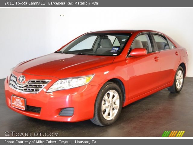 2011 Toyota Camry LE in Barcelona Red Metallic