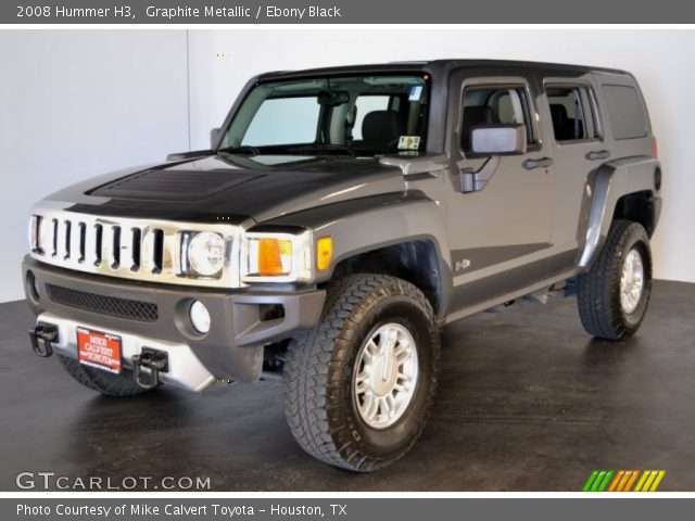 2008 Hummer H3  in Graphite Metallic