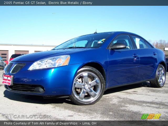 2005 Pontiac G6 GT Sedan in Electric Blue Metallic