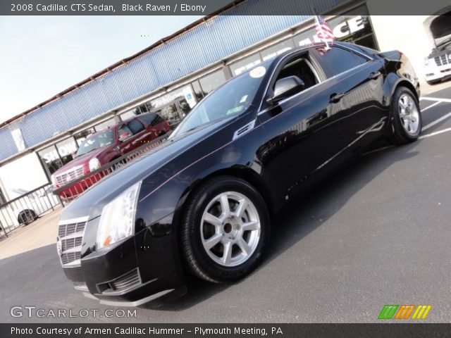 2008 Cadillac CTS Sedan in Black Raven